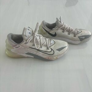 Nike White and Gray Athletic Shoes